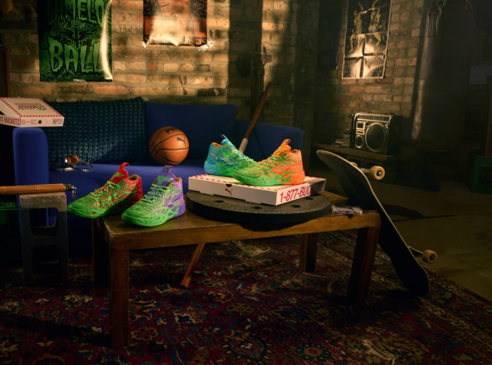 PUMA y LaMelo Ball reinventan el streetwear con una colección junto a las Tortugas Ninja