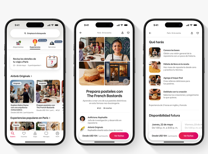Airbnb reinventa el viaje: alojamientos, experiencias y servicios, ahora en una sola app