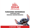 Funciones distendidas de Lilo y Stitch: una experiencia accesible para personas neurodivergentes