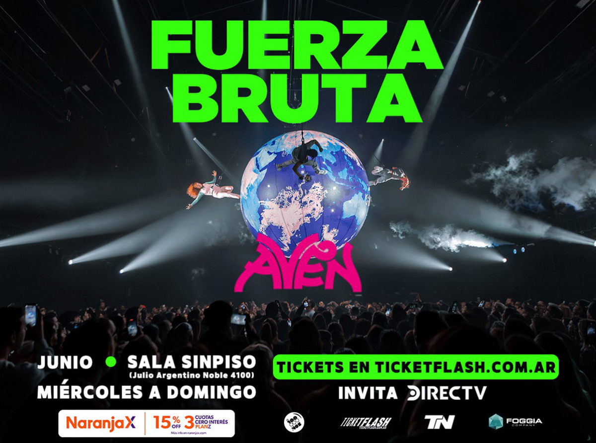 Naranja X impulsa la experiencia de Fuerza Bruta como medio de pago oficial