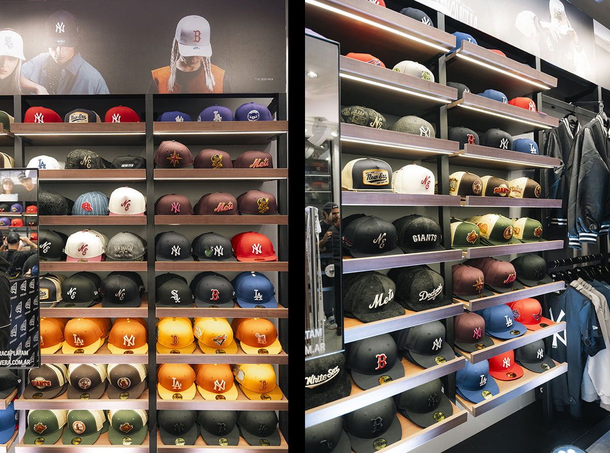 La gorra como símbolo de las nuevas generaciones: New Era abre su flagship store en Unicenter