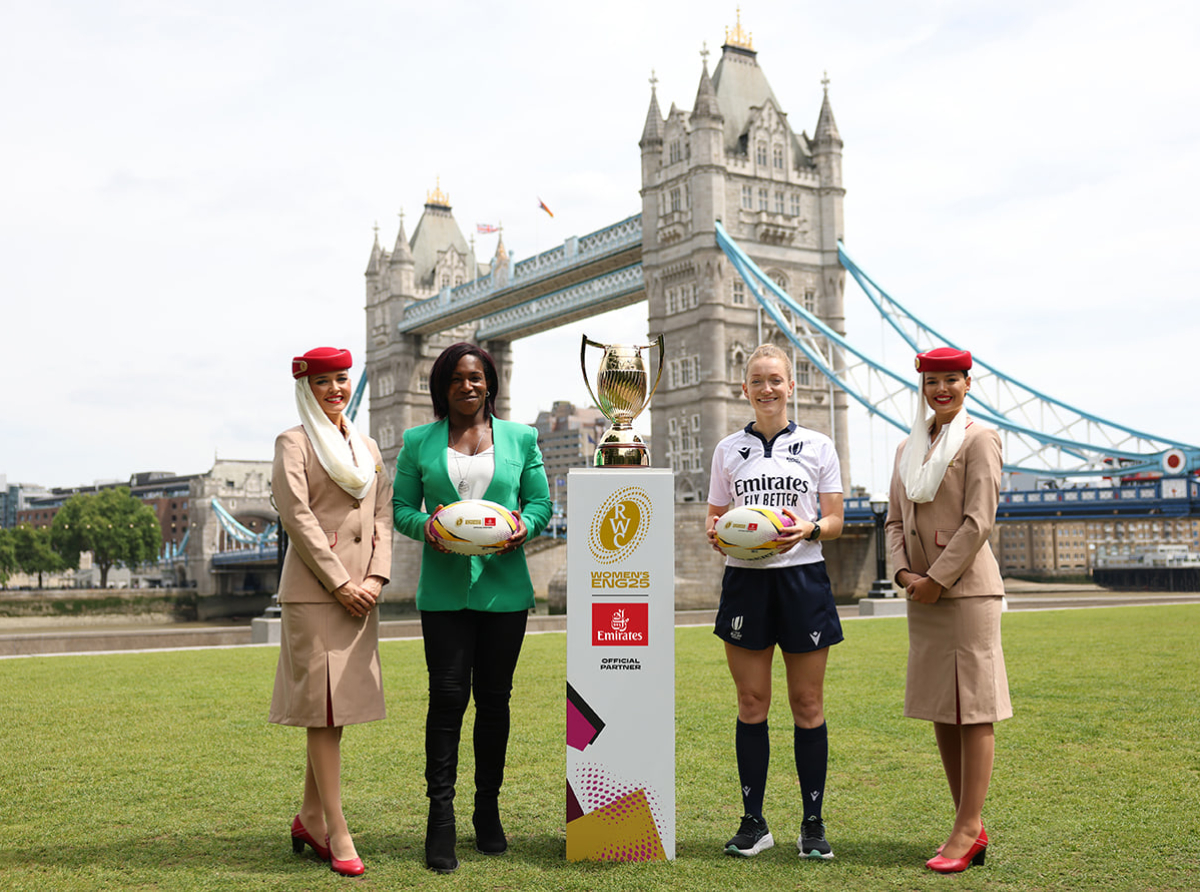 Emirates se convierte en Socio Oficial del Mundial de Rugby Femenino Inglaterra 2025