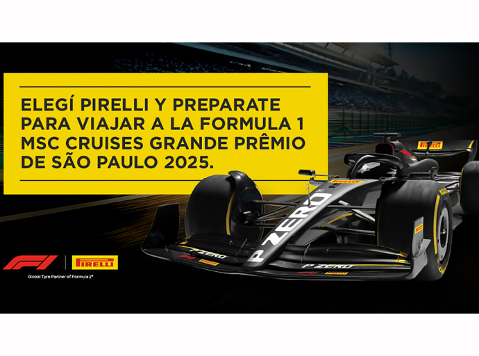 Pirelli te lleva a la Fórmula 1: una promoción exclusiva para fanáticos de la alta performance
