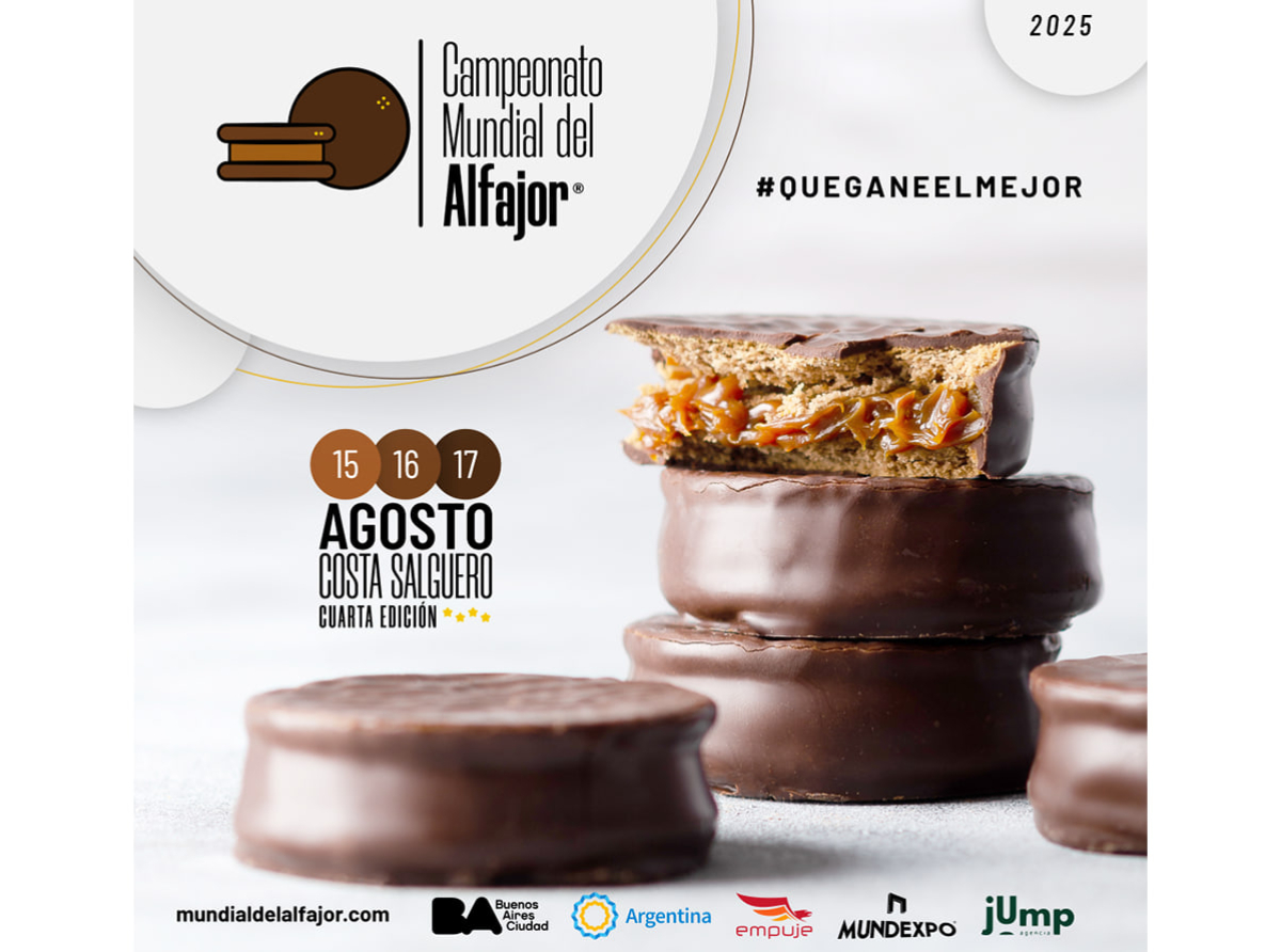 El Campeonato Mundial del Alfajor® celebra su cuarta edición en Buenos Aires