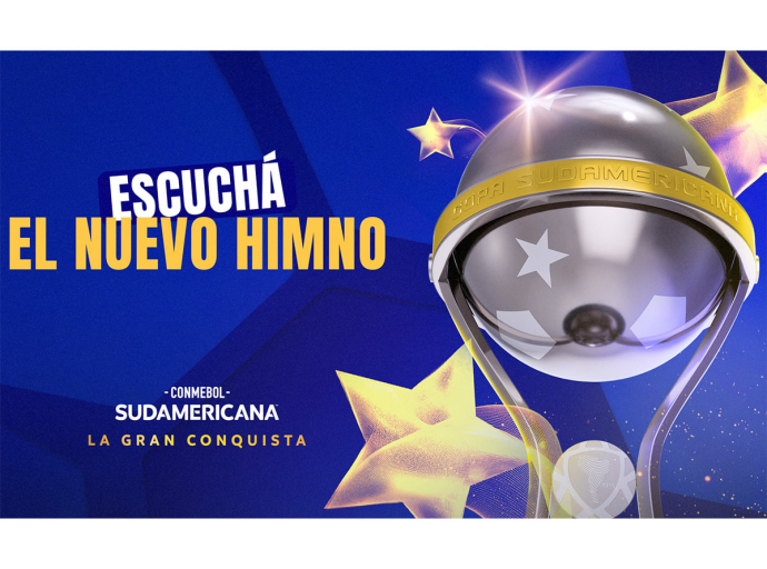La CONMEBOL Sudamericana presenta su himno oficial, la banda sonora de La Gran Conquista
