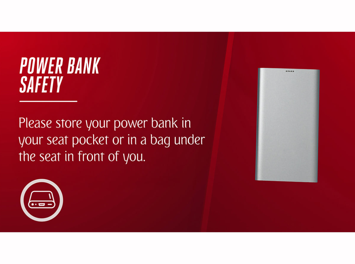 Emirates cambia sus normas de seguridad para el uso de power banks a bordo