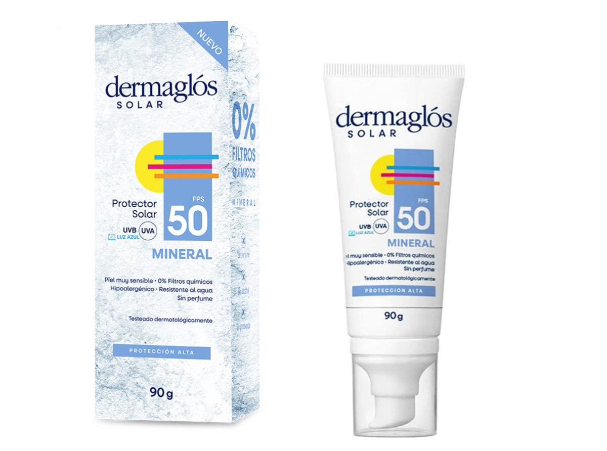 Dermaglós lanza su nuevo Protector Solar 100% Mineral FPS 50, ideal para pieles sensibles