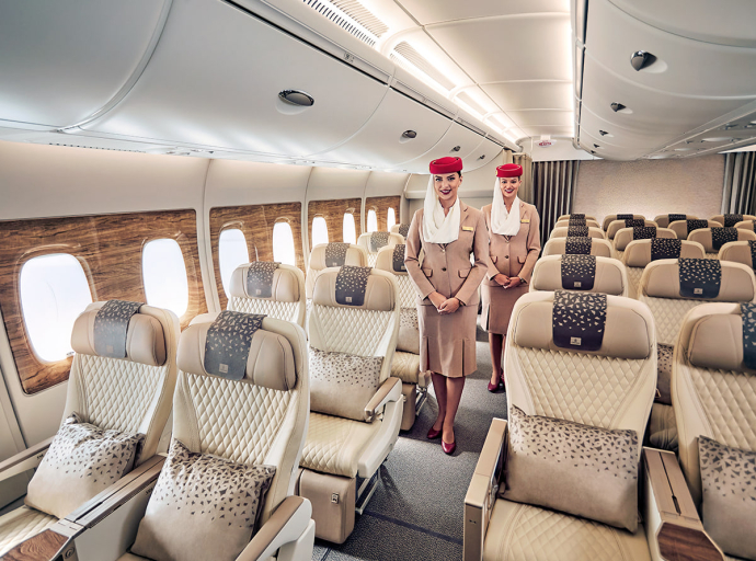 Emirates suma su producto Premium Economy a cuatro nuevas ciudades y eleva la experiencia de viaje.