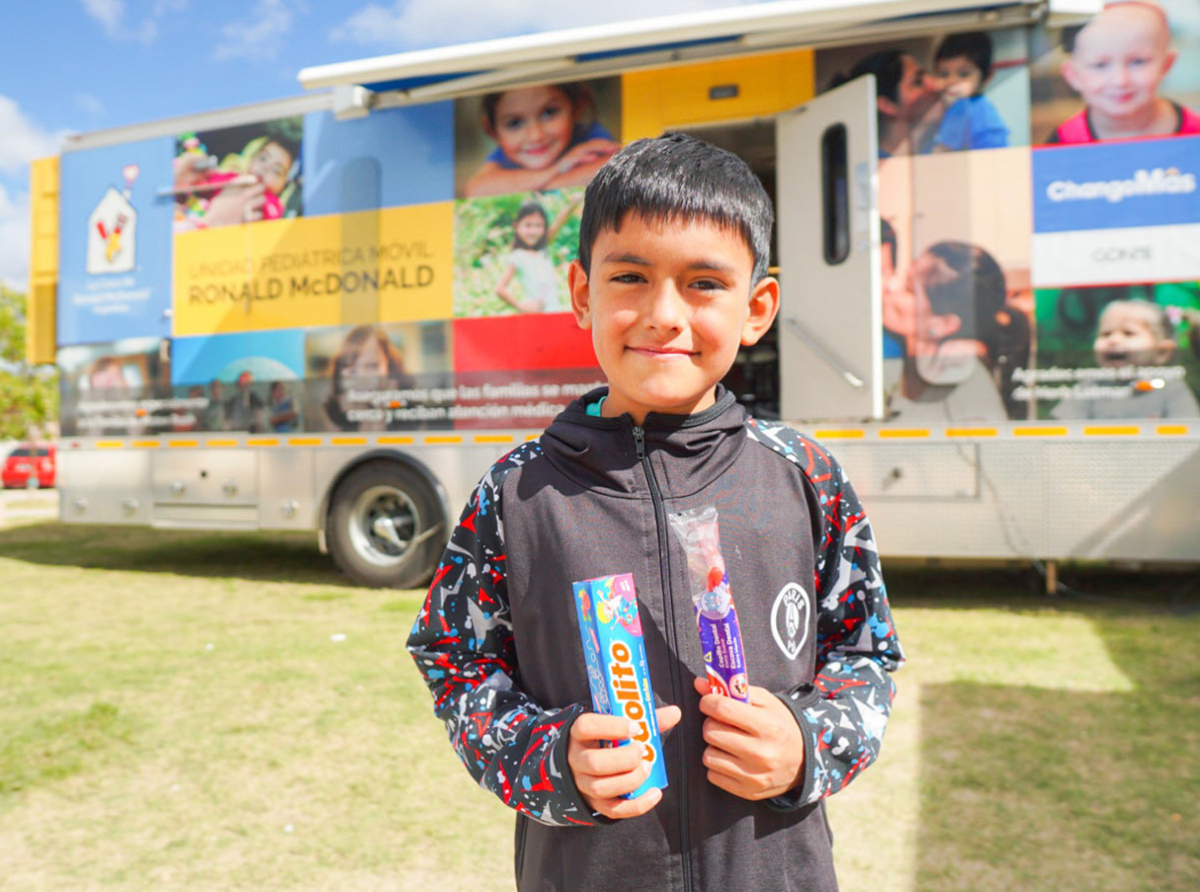 Colgate, La Casa Ronald y GDN Argentina promueven juntos la campaña “Regalando Sonrisas”.