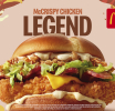 ¡McDonald’s sorprende con la nueva McCrispy Chicken Legend y revive un sabor icónico!