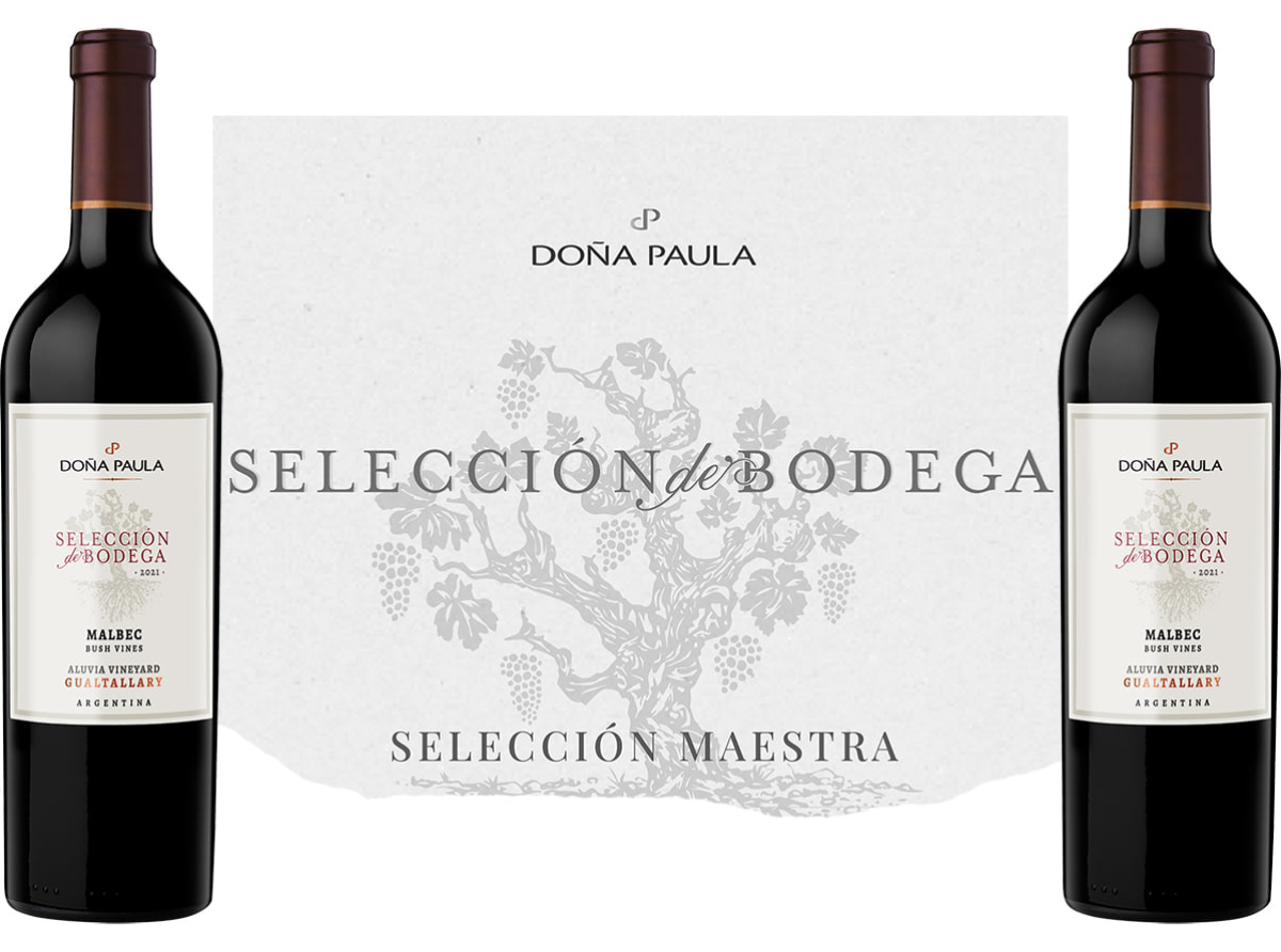 ¡Selección de Bodega 2021: el Malbec ícono de Doña Paula alcanza una expresión inigualable con la magia de las &quot;bush vines&quot;!
