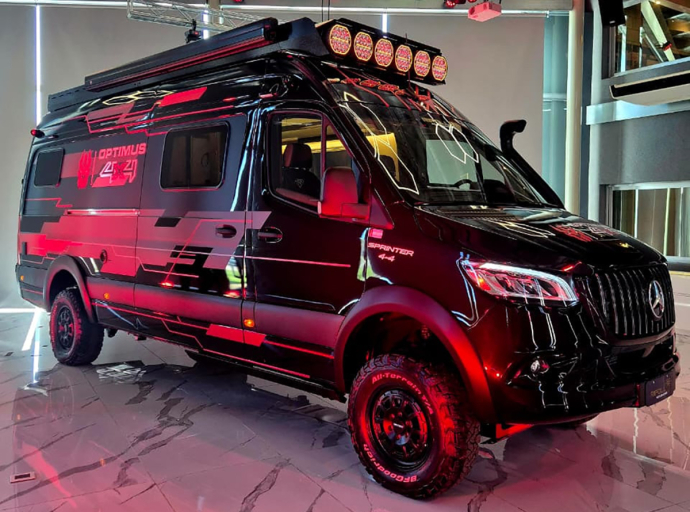 ¡Revolución Off-Road! Ripoll presenta Optimus 4X4: la posibilidad de convertir una Sprinter en un vehículo 4x4 en sólo 72 horas