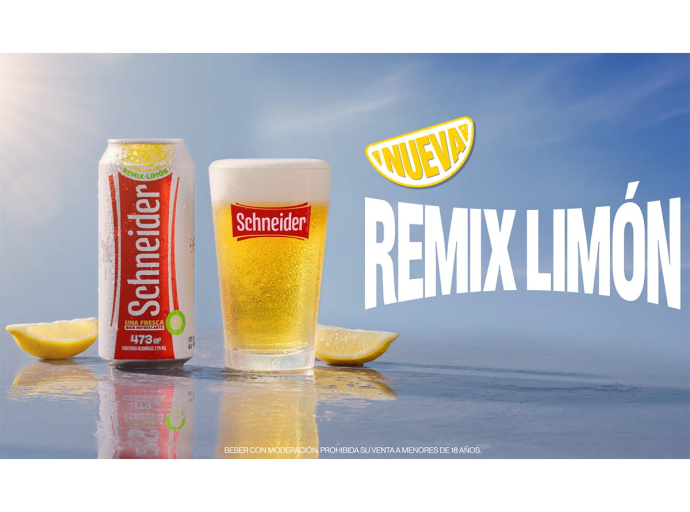 Schneider presenta "Remix Limón", su nueva apuesta para refrescar los encuentros de temporada.