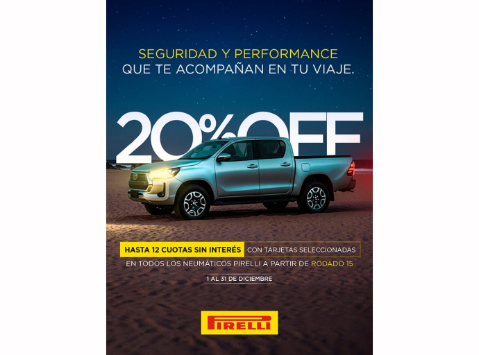 Operativo Verano: Pirelli lanza beneficios exclusivos y financiación para salir a la ruta con seguridad.