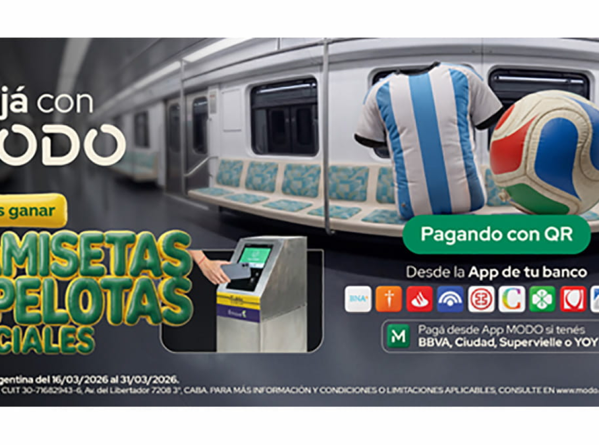 Pagá tu viaje con MODO y participá por  y pelotas oficiales.