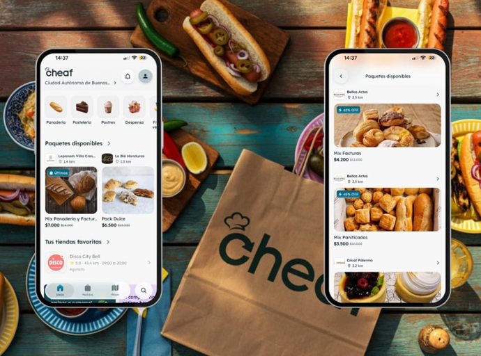 Rescate de alimentos a precios mínimos: Cheaf renueva su app y suma descuentos del 66%.