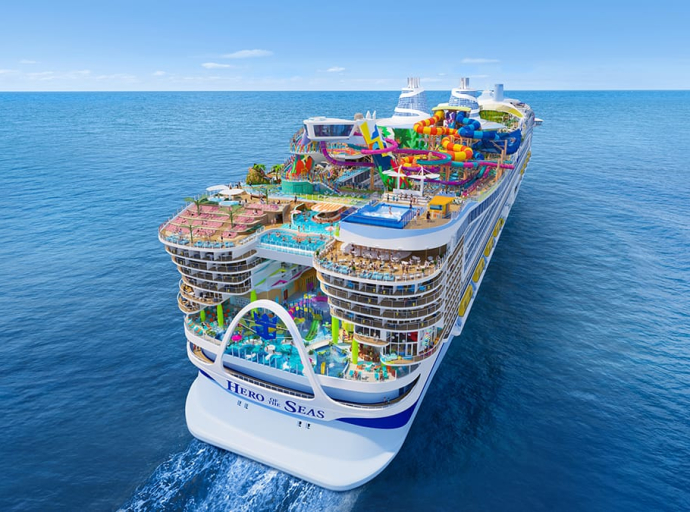 Hero of the Seas: Royal Caribbean revela su nuevo barco récord que debutará en 2027