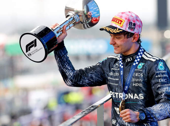 Kimi Antonelli hace historia en Japón: segunda victoria consecutiva y líder más joven de la Fórmula 1.