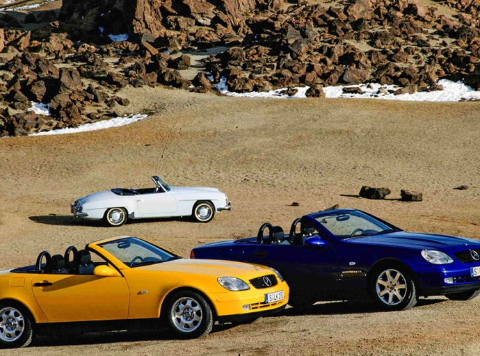 Mercedes-Benz celebra los 30 años del SLK: el roadster que revolucionó los años 90.
