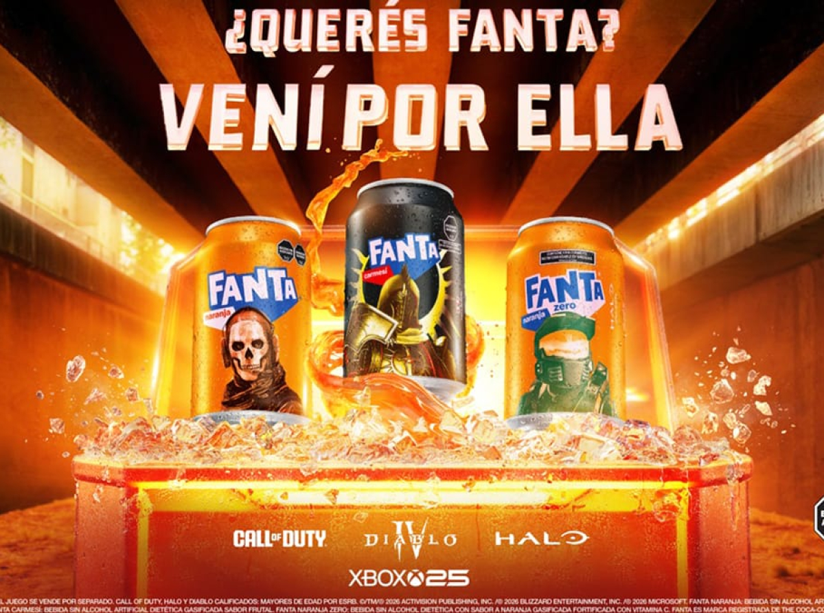 Fanta y Xbox: La alianza que redefine el "Sabor de Nivel Superior" en el mercado argentino