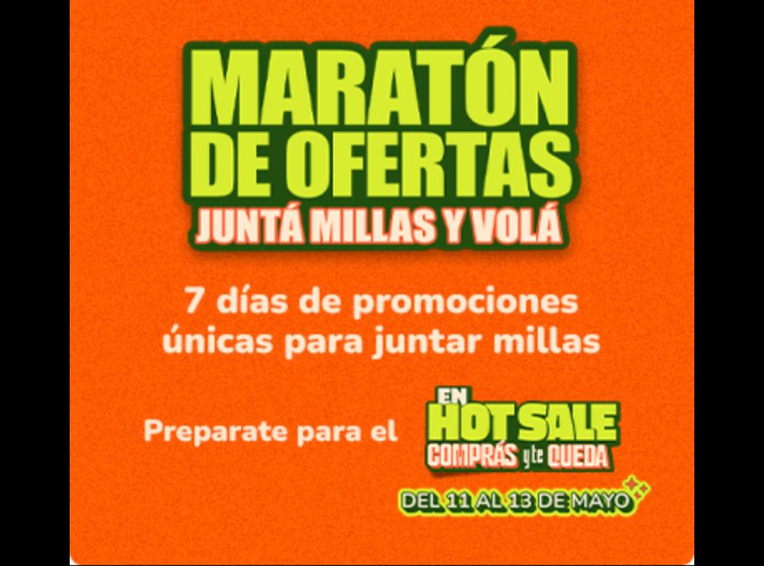 Smiles Argentina inicia su Maratón de Ofertas de cara al Hot Sale 2026