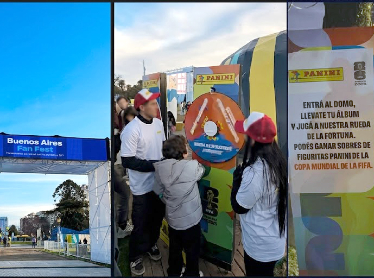 Panini y Fancity capitalizan la pasión futbolera: el impacto del marketing experiencial en el Fan Zone