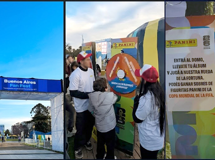 Panini y Fancity capitalizan la pasión futbolera: el impacto del marketing experiencial en el Fan Zone