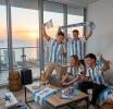 Copa del Mundo 2026: El fenómeno celeste y blanco que conquista los alojamientos de Estados Unidos