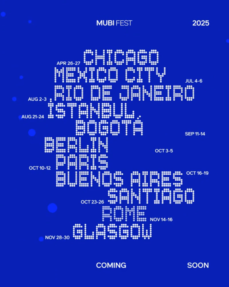 MUBI FEST 2025: La celebración global del cine 