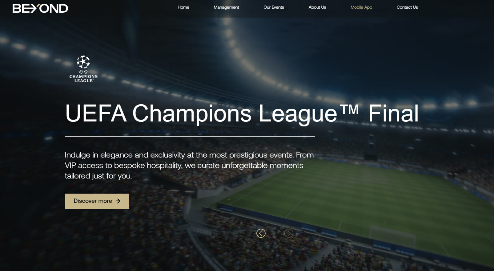 BEYOND HOSPITALITY: EL NUEVO ESTÁNDAR DE LUJO EN LA FINAL DE LA CHAMPIONS
