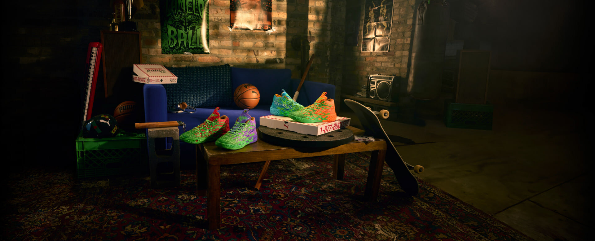PUMA y LaMelo Ball reinventan el streetwear con una colección junto a las Tortugas Ninja