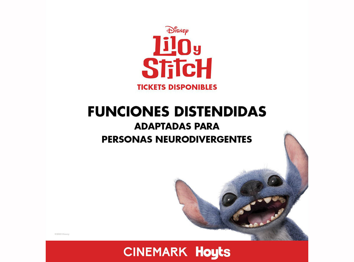 Funciones distendidas de Lilo y Stitch: una experiencia accesible para personas neurodivergentes
