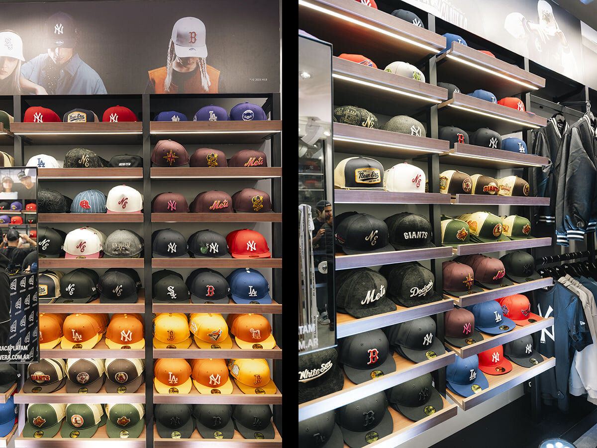 La gorra como símbolo de las nuevas generaciones: New Era abre su flagship store en Unicenter