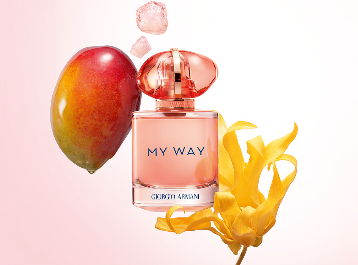 My Way Ylang: la nueva explosión floral y frutal de Giorgio Armani