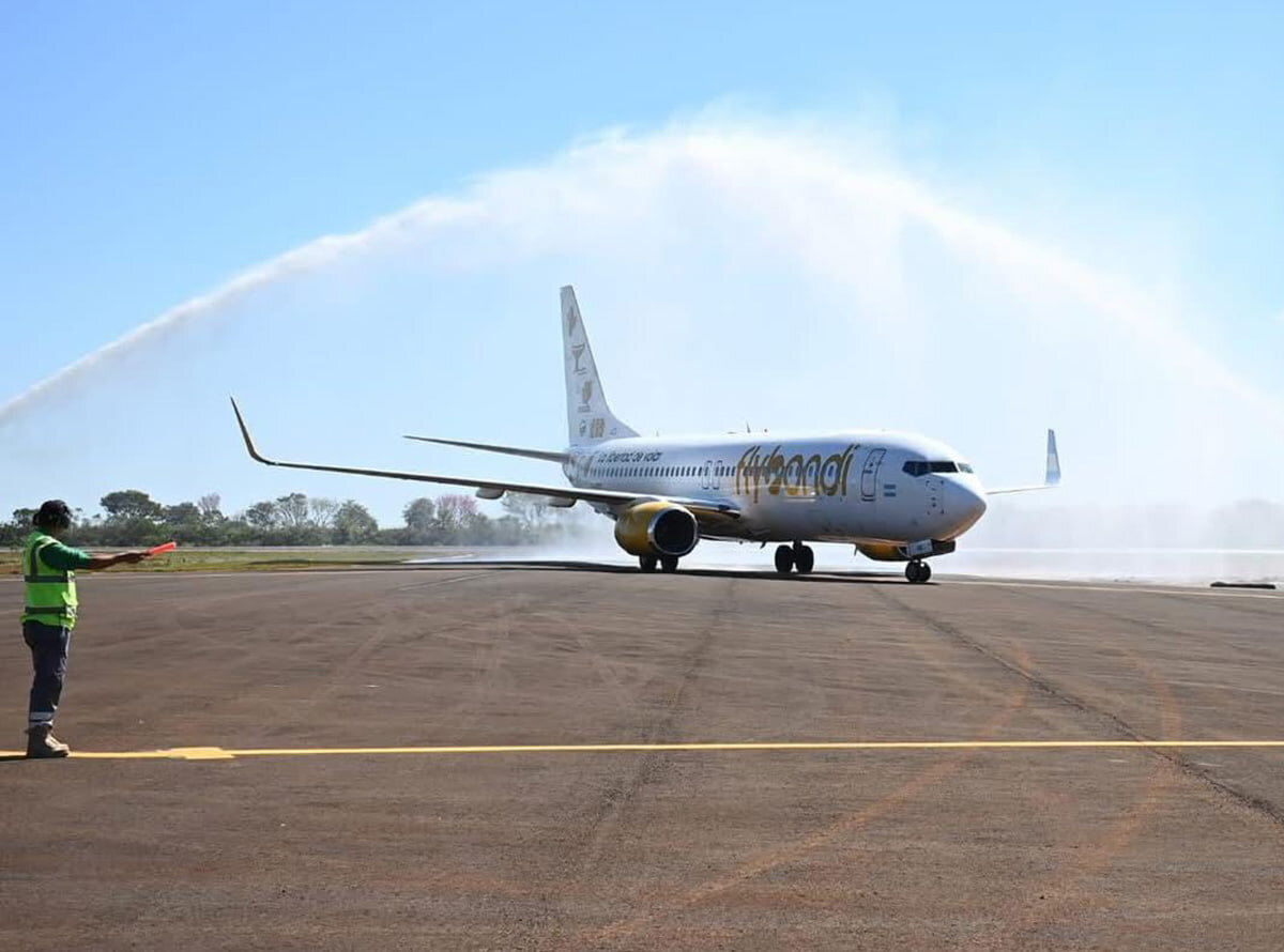 Flybondi aterriza en Encarnación en su regreso a Paraguay y suma su sexto destino internacional.
