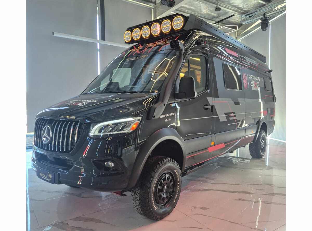 ¡Revolución Off-Road! Ripoll Motorhomes presenta Optimus 4x4: convierte una Sprinter en un vehículo todoterreno en solo 72 horas, sin modificar su estructura original