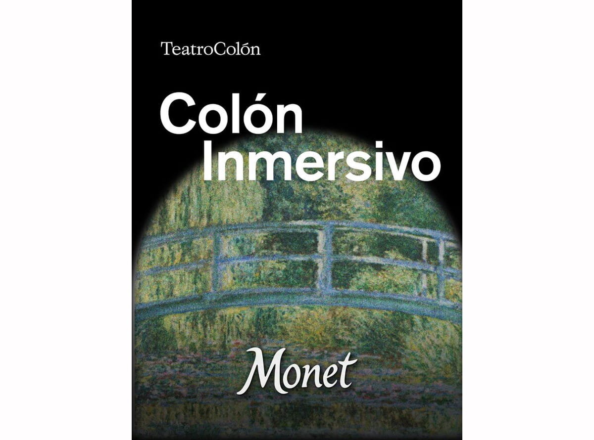 El impresionismo cobra vida: "Monet Inmersivo" llega al Teatro Colón como la gran apuesta cultural del verano