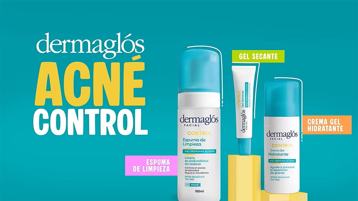 Dermaglós presenta "Control Acné": una rutina integral y una campaña que derriba los mitos del cuidado facial.