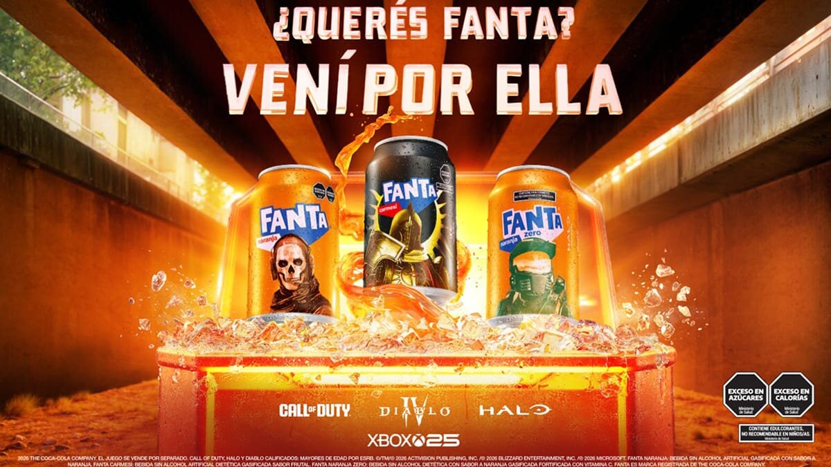 Fanta y Xbox: La alianza que redefine el "Sabor de Nivel Superior" en el mercado argentino