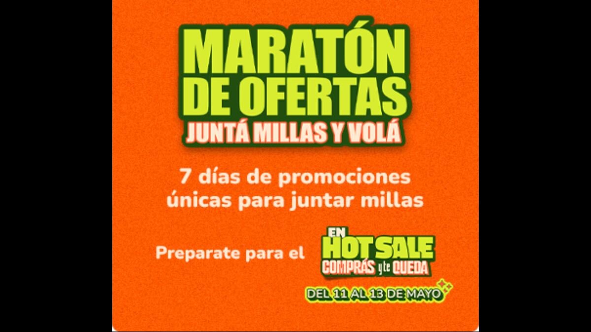 Smiles Argentina inicia su Maratón de Ofertas de cara al Hot Sale 2026