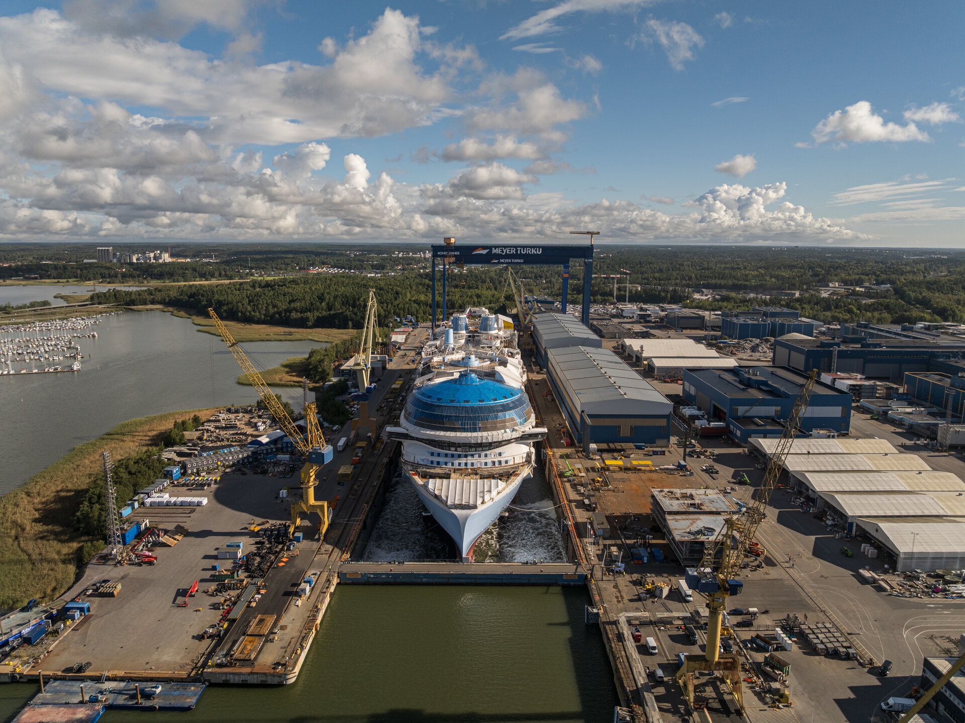 Hero of the Seas flotó por primera vez: qué significa el hito antes de su debut en 2027