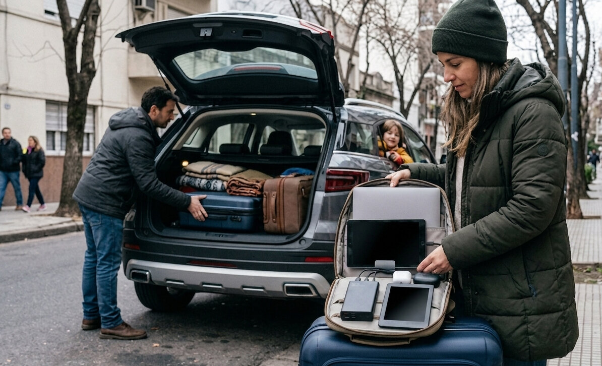 Checklist tech para el receso: los gadgets clave para la valija de invierno