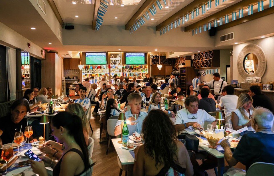 Baires Grill: el epicentro del aliento argentino para la final en Nueva York