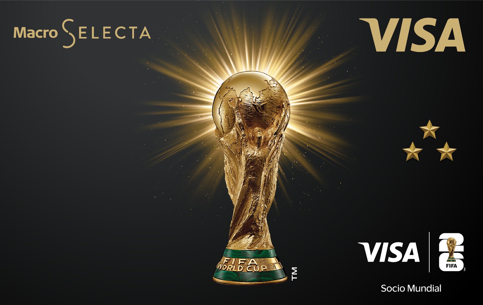 Visa y Macro capitalizan la pasión del Mundial 2026 con tarjetas de colección