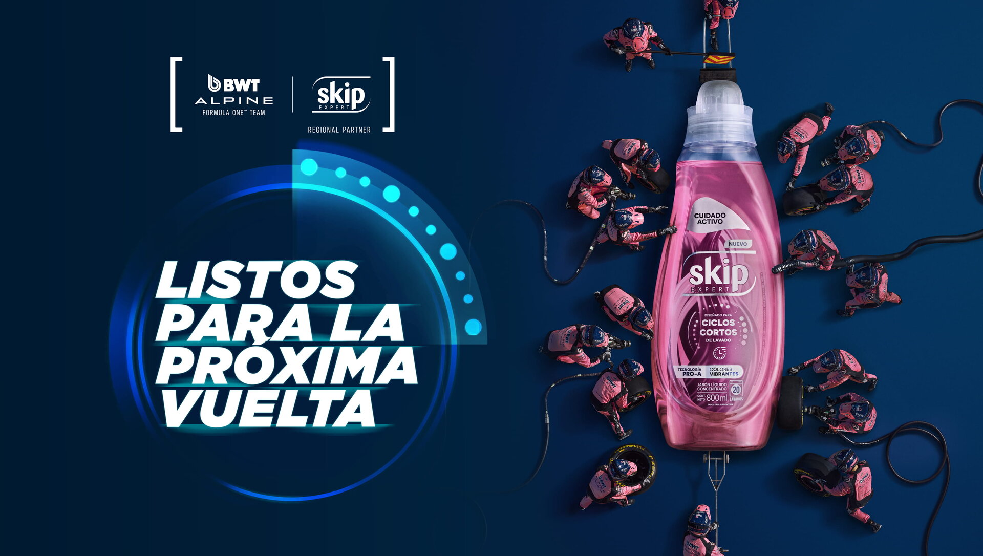 La F1 en el lavarropas: la estrategia de Skip con Franco Colapinto