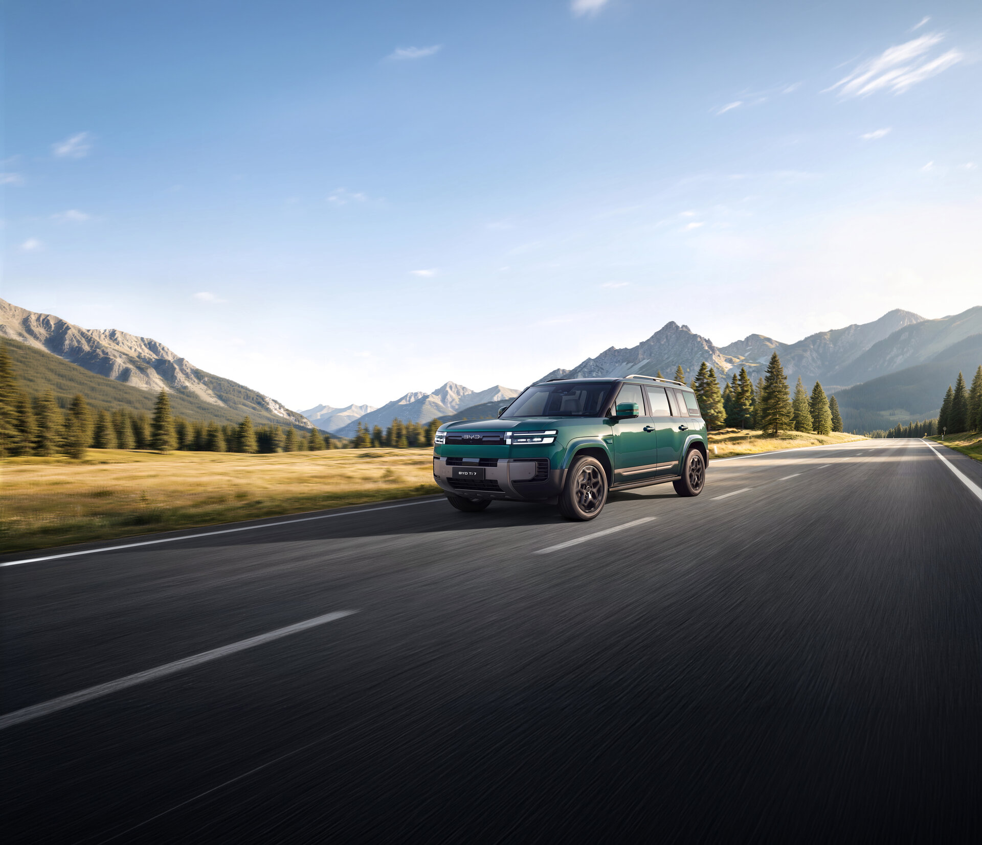 BYD Ti7: el SUV híbrido enchufable de más de 350 CV ya está en preventa en Argentina