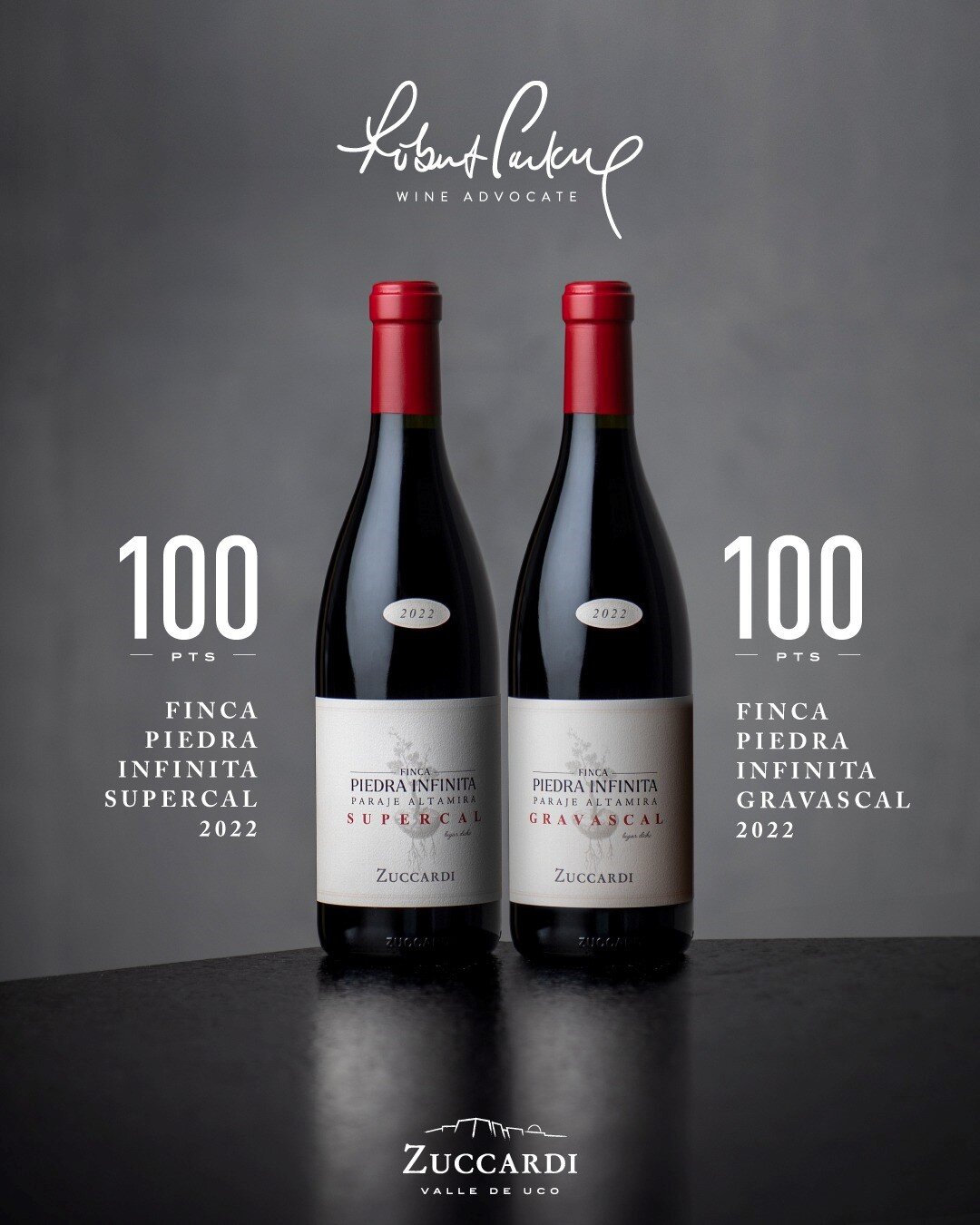 Zuccardi, otra vez en la cima: dos nuevos vinos de 100 puntos Parker