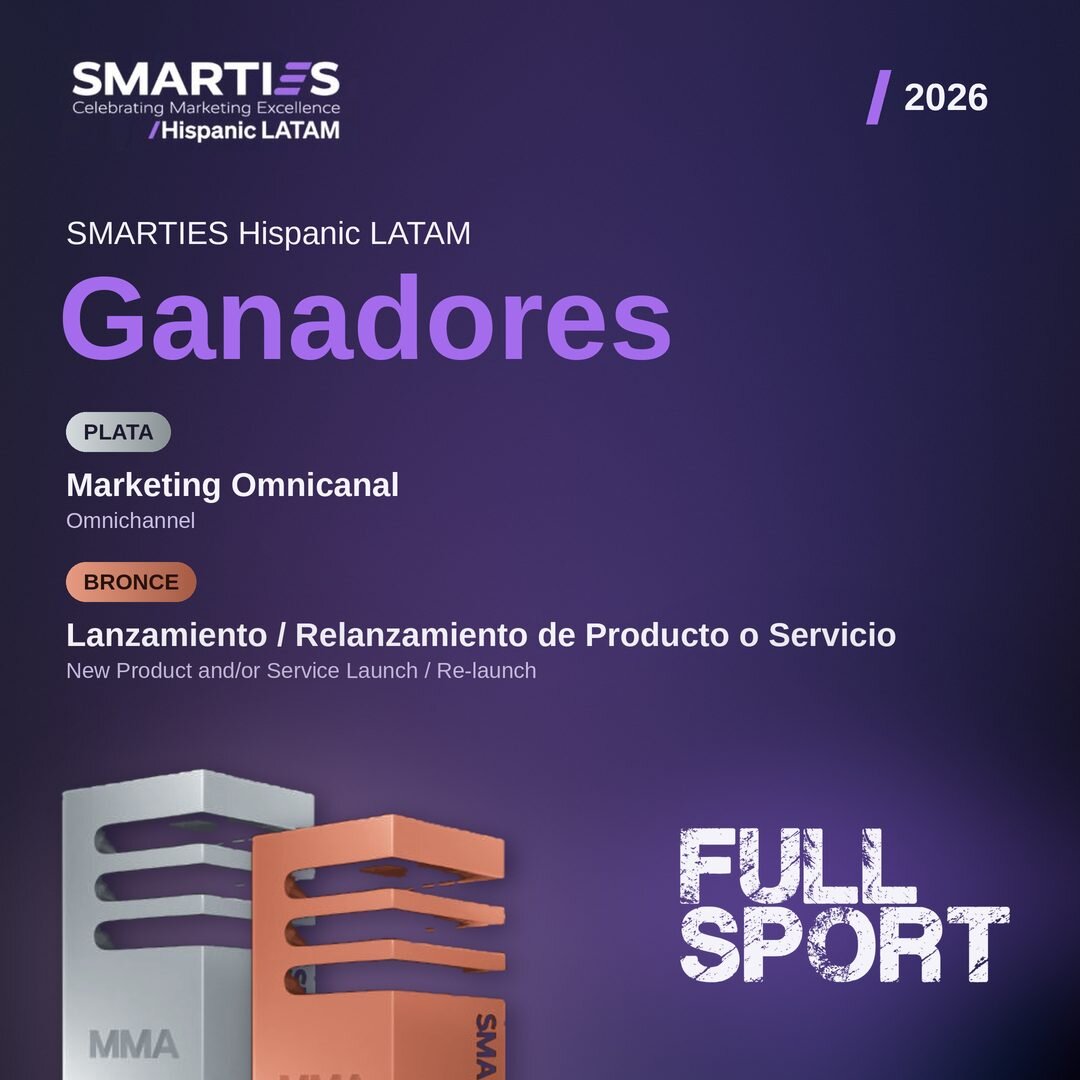 Marcas y agencias: Full Sport gana en los Smarties, Ladysoft cambia una palabra y TBWA Colombia suma a Juanjo Posada