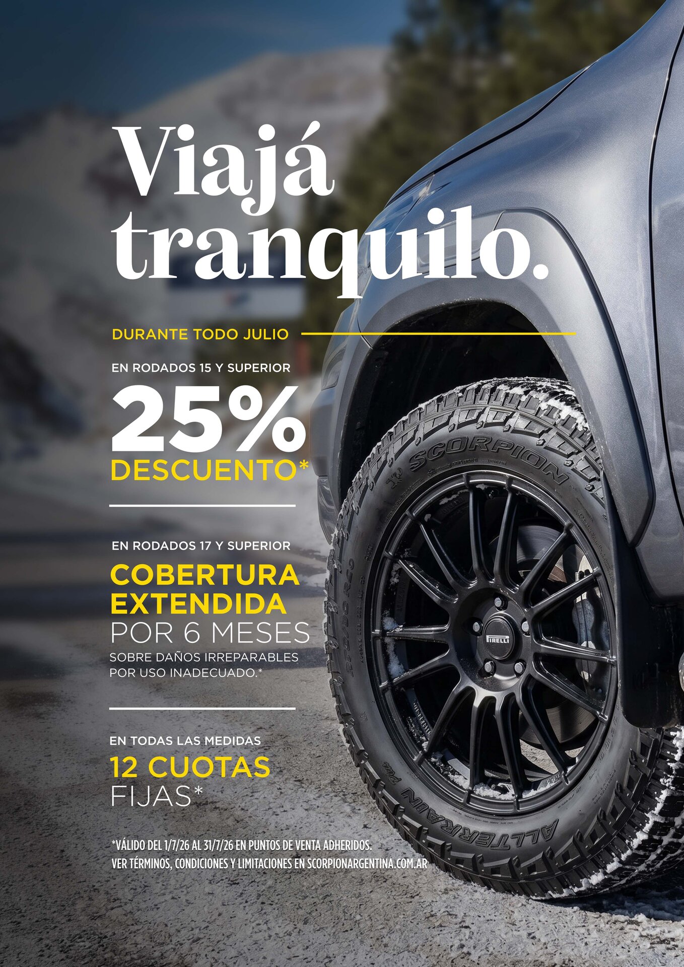 Pirelli ofrece cobertura contra roturas en sus neumáticos de alta gama