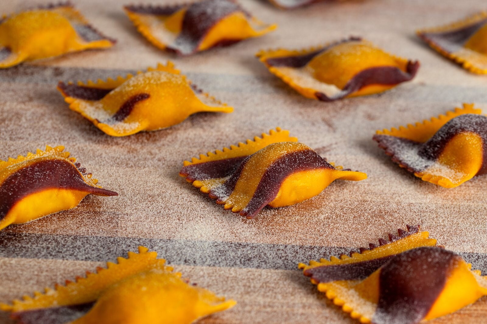 Día Mundial de la Pasta: osobuco al horno de barro, boniato con queso azul y masas de remolacha